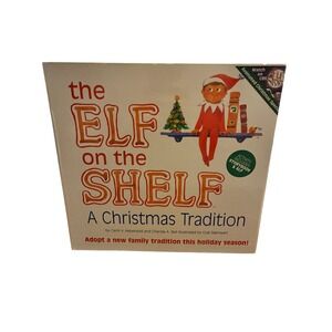 The Elf on the Shelf A Christmas Tradition Blue Eyed Boy Elf and Book Set NWT